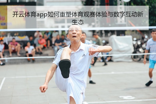 开云体育app如何重塑体育观赛体验与数字互动新生态
