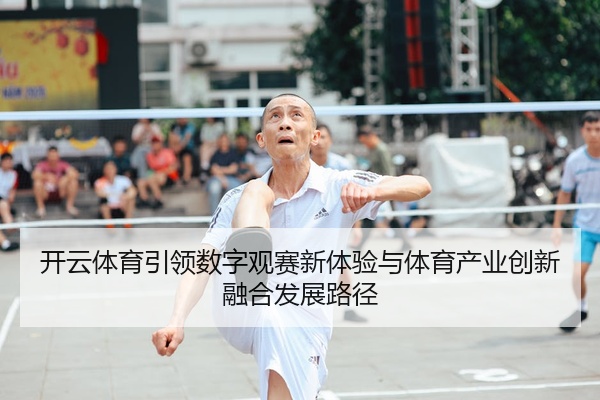 开云体育引领数字观赛新体验与体育产业创新融合发展路径